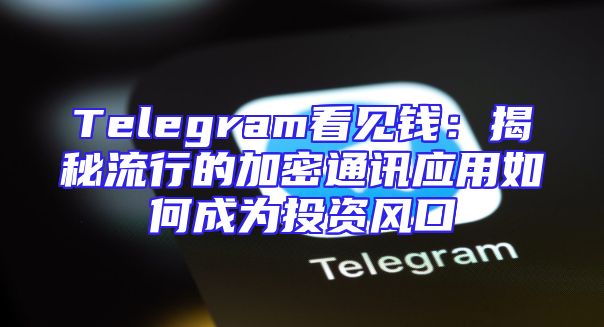 Telegram看见钱：揭秘流行的加密通讯应用如何成为投资风口
