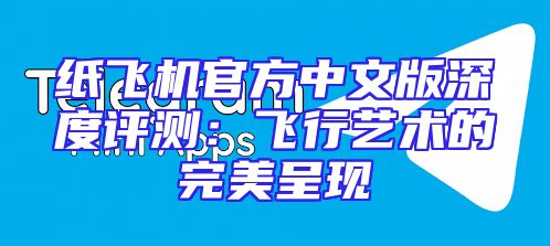 纸飞机官方中文版深度评测：飞行艺术的完美呈现