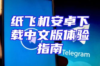 纸飞机安卓下载中文版体验指南