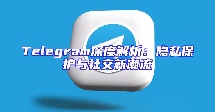 Telegram深度解析：隐私保护与社交新潮流