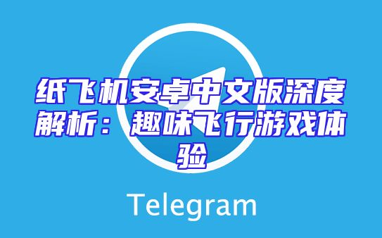 纸飞机安卓中文版深度解析：趣味飞行游戏体验