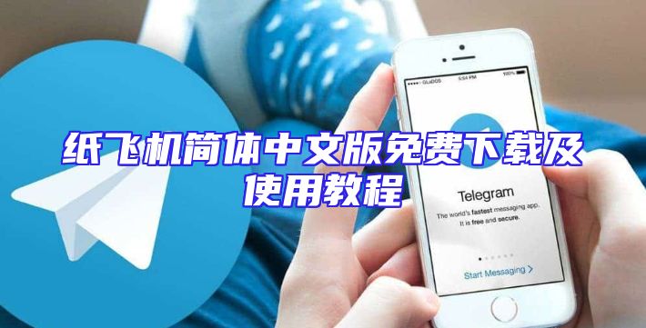 纸飞机简体中文版免费下载及使用教程