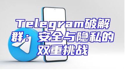 Telegram破解群：安全与隐私的双重挑战