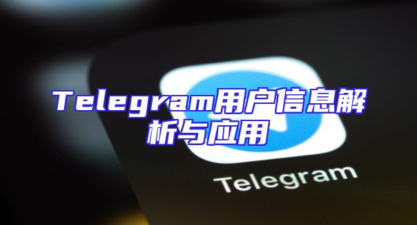 Telegram用户信息解析与应用