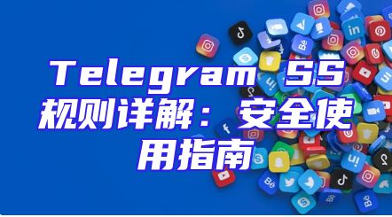 Telegram SS规则详解：安全使用指南