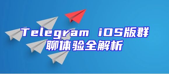 Telegram iOS版群聊体验全解析