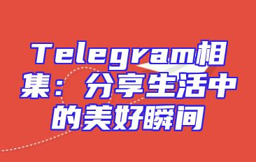 Telegram相集：分享生活中的美好瞬间