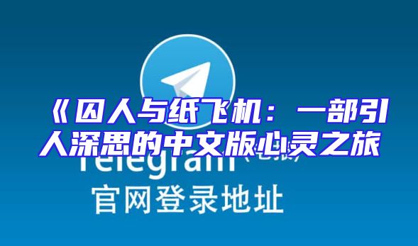 《囚人与纸飞机：一部引人深思的中文版心灵之旅