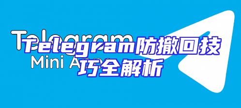 Telegram防撤回技巧全解析