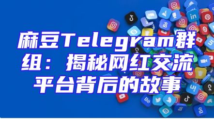 麻豆Telegram群组：揭秘网红交流平台背后的故事