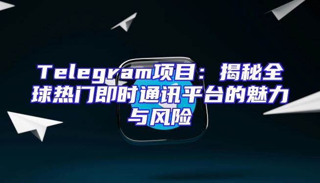 Telegram项目：揭秘全球热门即时通讯平台的魅力与风险