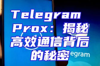 Telegram Prox：揭秘高效通信背后的秘密