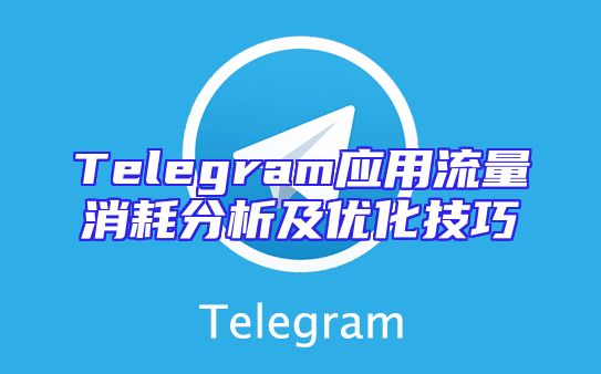 Telegram应用流量消耗分析及优化技巧
