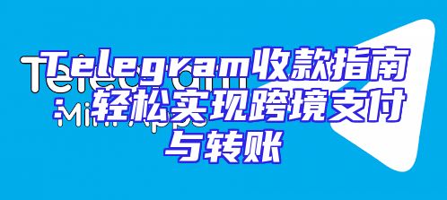 Telegram收款指南：轻松实现跨境支付与转账