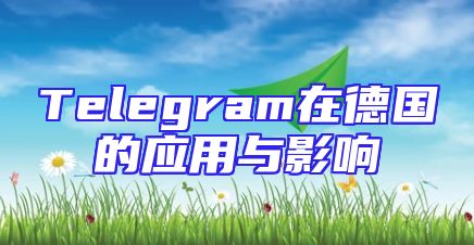 Telegram在德国的应用与影响