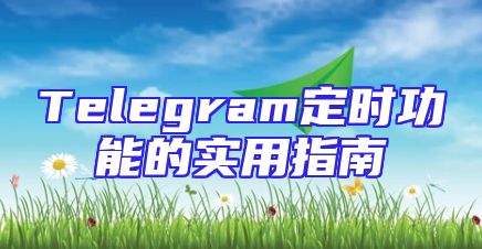 Telegram定时功能的实用指南