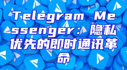 Telegram Messenger：隐私优先的即时通讯革命