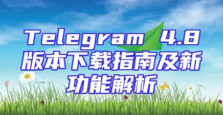 Telegram 4.8版本下载指南及新功能解析