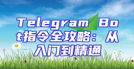 Telegram Bot指令全攻略：从入门到精通