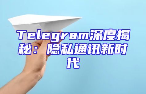 Telegram深度揭秘：隐私通讯新时代