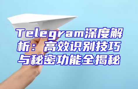 Telegram深度解析：高效识别技巧与秘密功能全揭秘