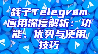 耗子Telegram应用深度解析：功能、优势与使用技巧