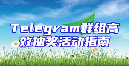 Telegram群组高效抽奖活动指南