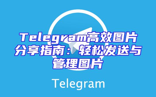 Telegram高效图片分享指南：轻松发送与管理图片