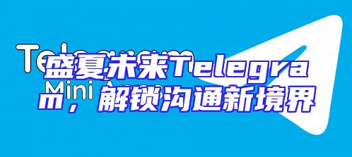 盛夏未来Telegram，解锁沟通新境界