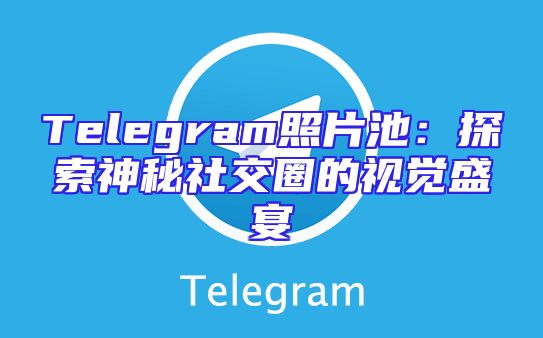 Telegram照片池：探索神秘社交圈的视觉盛宴