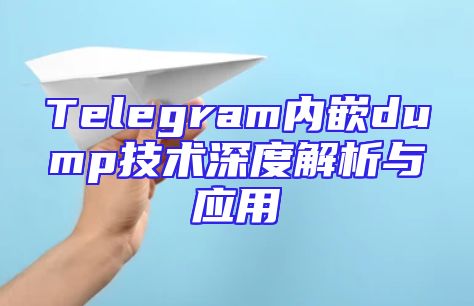 Telegram内嵌dump技术深度解析与应用