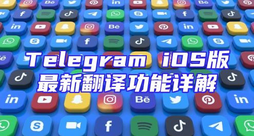 Telegram iOS版最新翻译功能详解